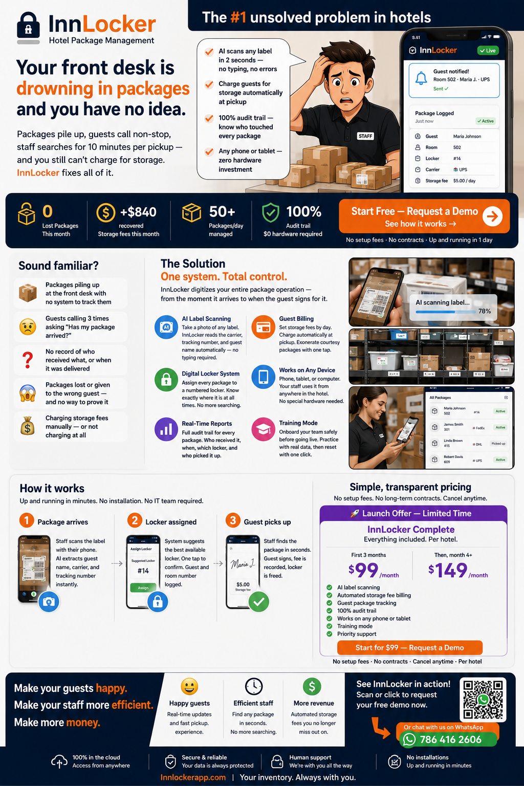 InnLocker Flyer English