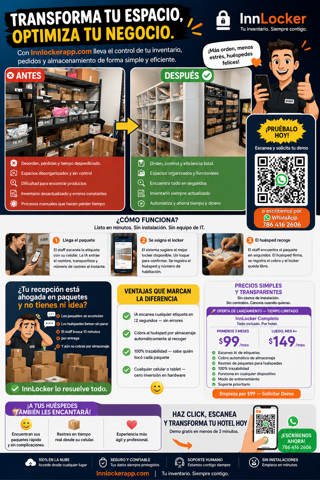 InnLocker Flyer Español